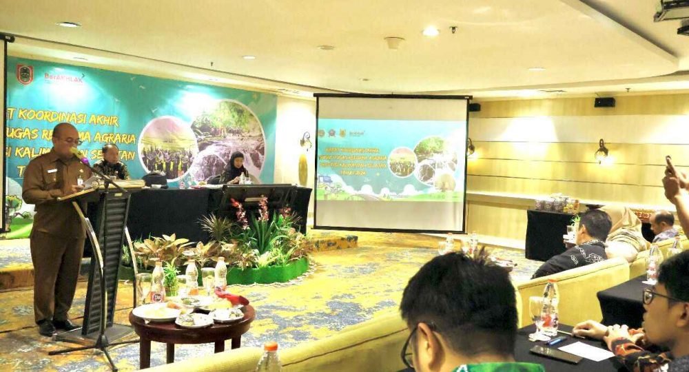 Gugus Tugas Reforma Agraria Kalsel Berkeadilan Mengelola Sumber Daya Lahan