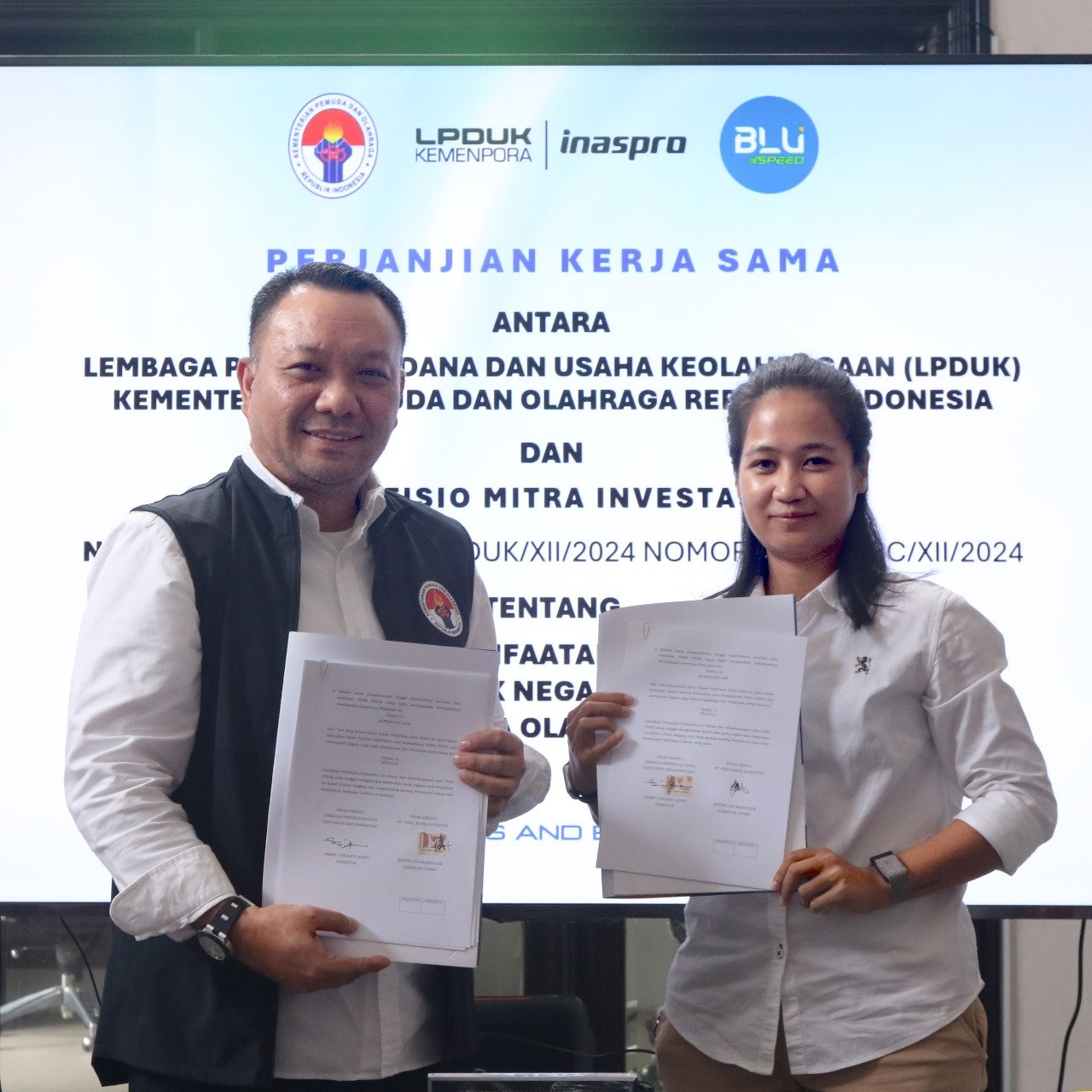 LPDUK-Inaspro Jalin Kerjasama Strategis untuk Majukan Industri Olahraga