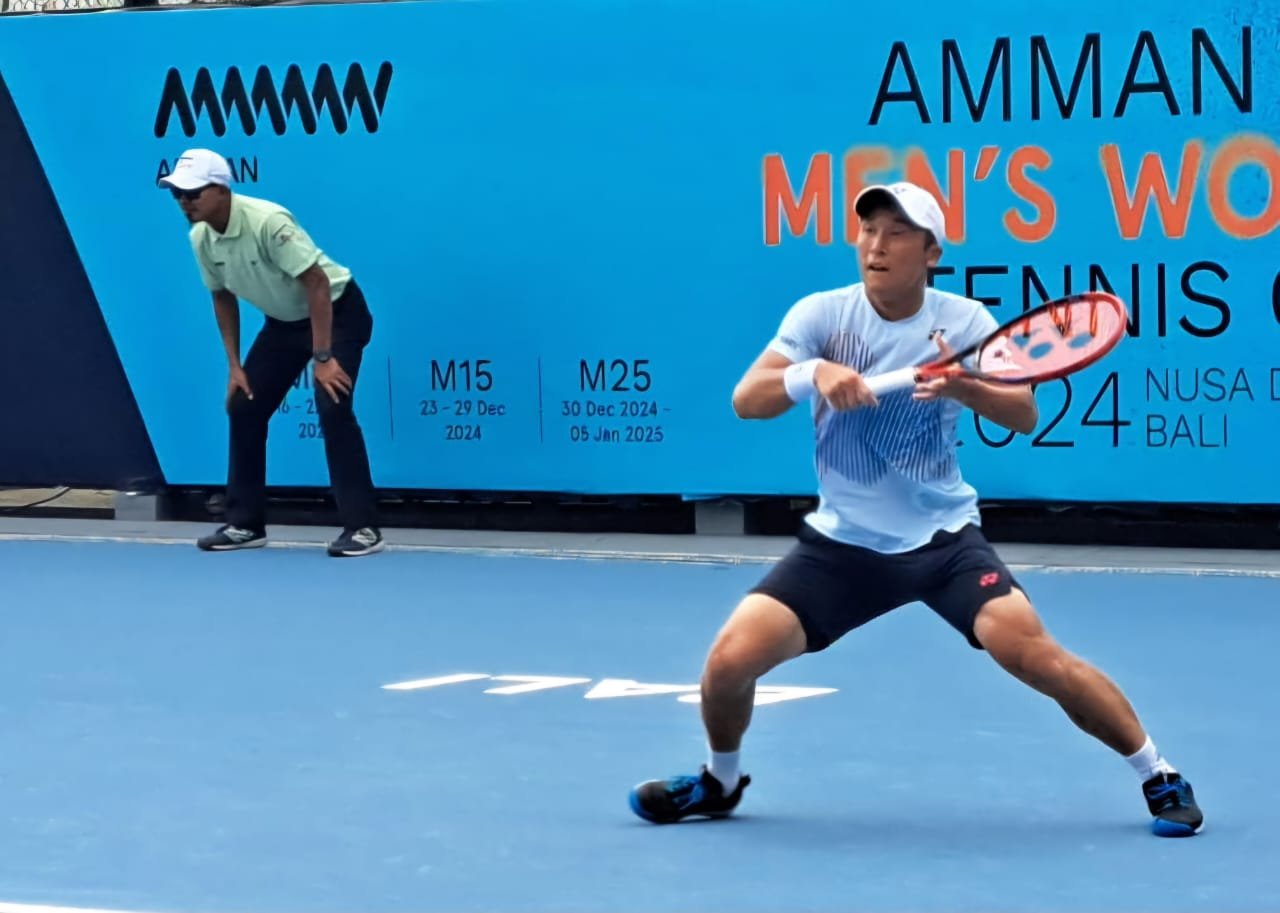 Renta Tokuda Juarai Tunggal Putra Amman Mineral World Tennis Championship 2024 Seri 1