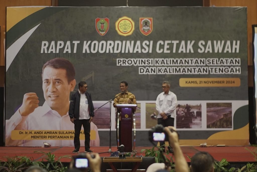 Kalsel jadi Daerah Prioritas Pengembangan Sawah Baru