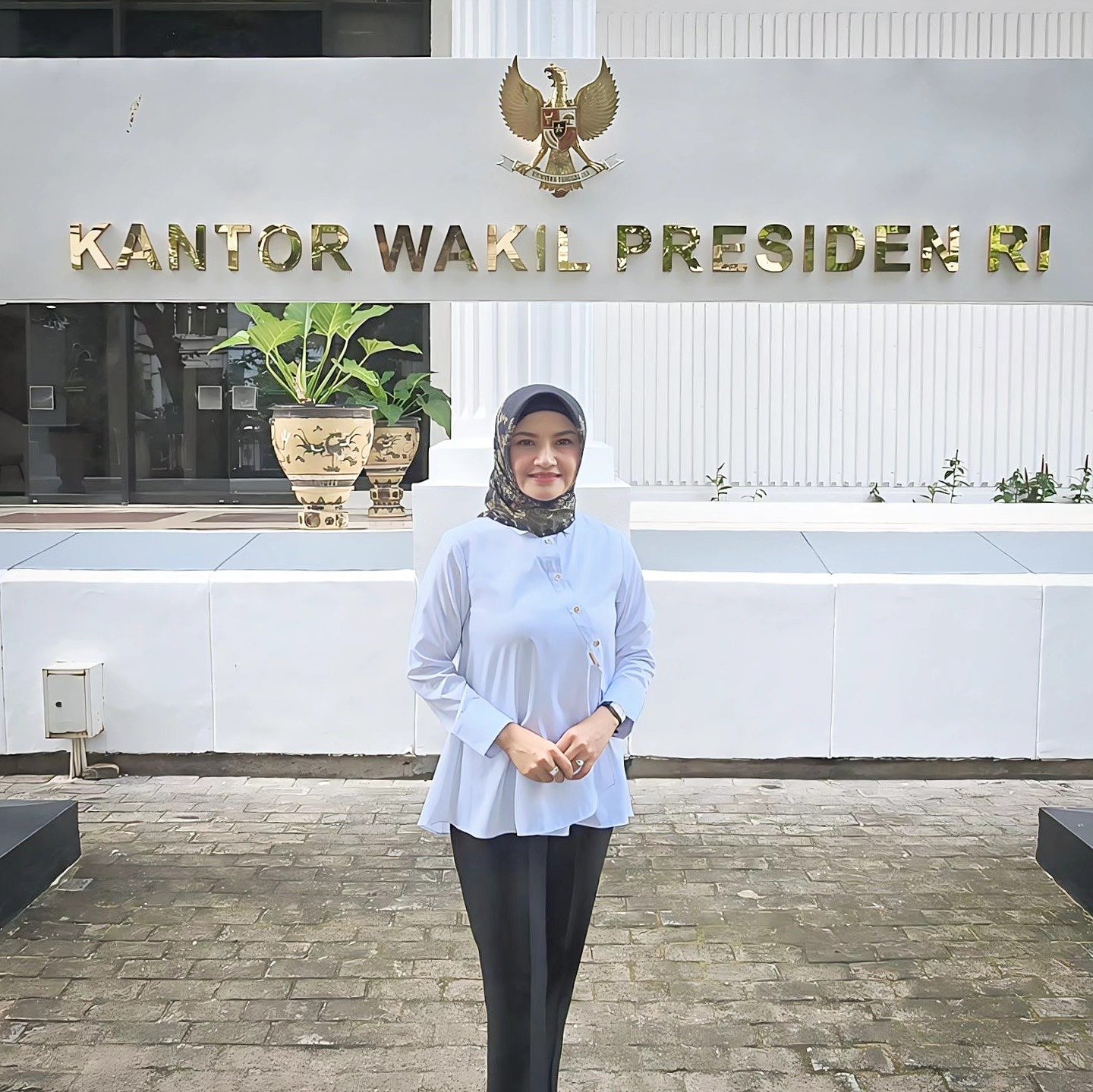Tina Talisa memulai pengabdian sebagai Staf Khusus Wakil Presiden. Penugasan itu berdasarkan Keputusan Presiden Nomor 83/M Tahun 2024, tertanggal 29 November 2024, tentang Pengangkatan Staf Khusus Wakil Presiden Periode Tahun 2024–2029. Foto: facebook.com