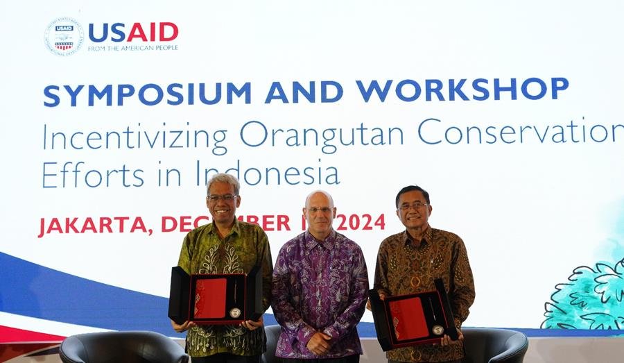 AS dan Indonesia Sepakat Majukan Konservasi Orangutan