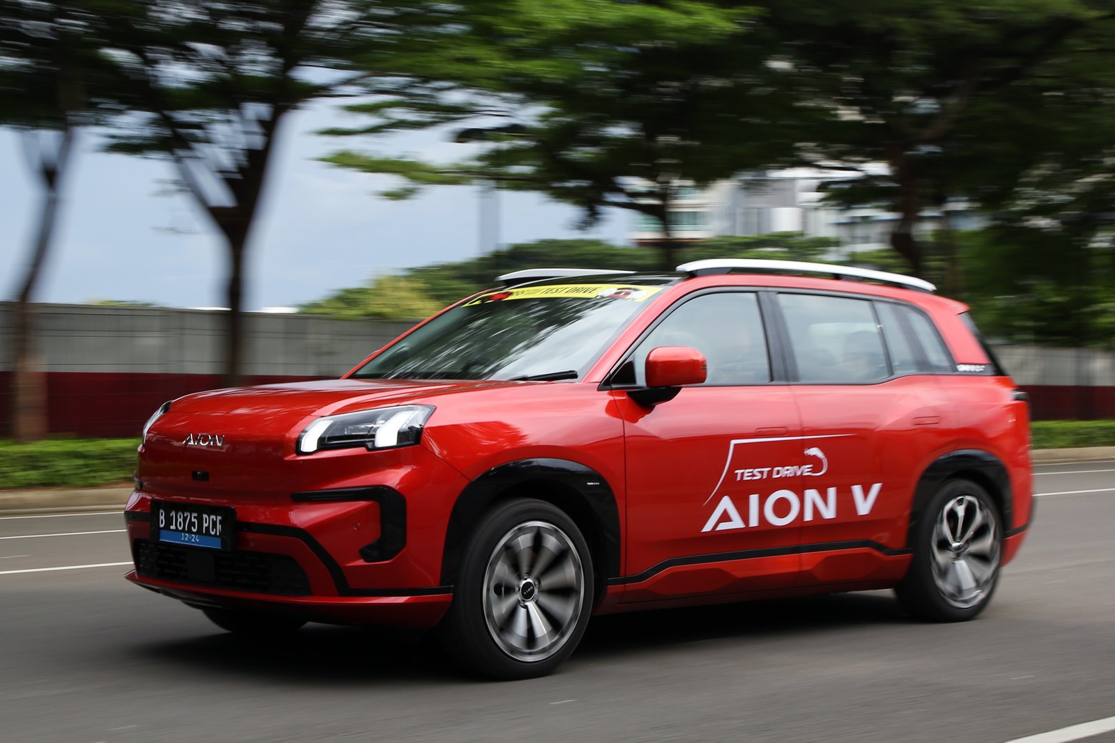 Aion menggelar Driveperience Aion V di Jakarta. Foto: dok. Aion