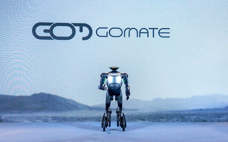 GAC Group meluncurkan Robot pintar GoMate. Foto: dok. GAC