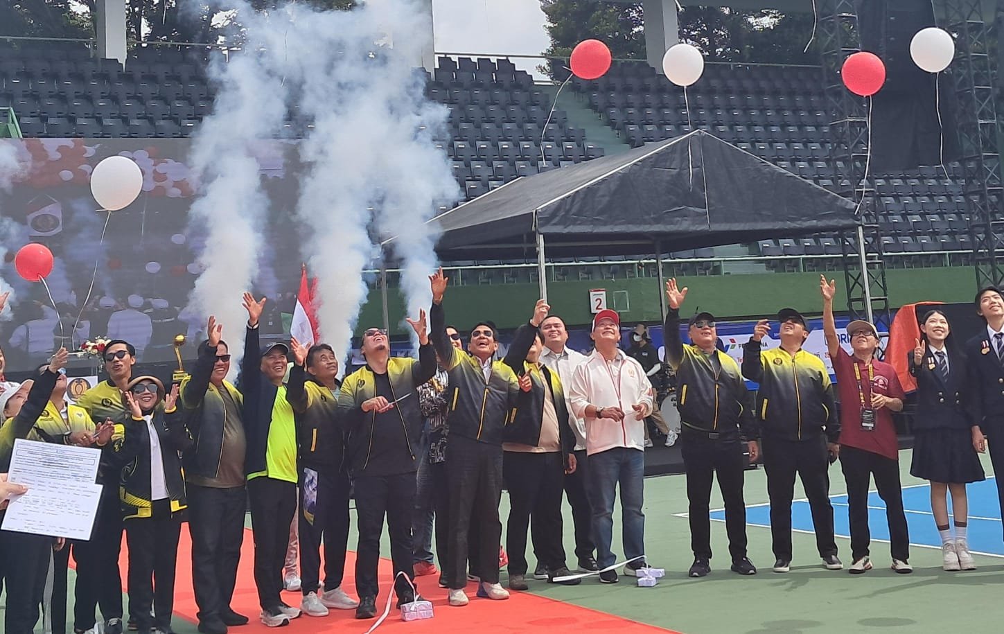 PP Pelti menggelar Kejurnas Antar Pengurus Pelti dan Kelompok Umur (KU) 16 2025 di Center Court Gelora Bung Karno (GBK), Jakarta, 17-18 Januari 2025. Foto: PP Pelti