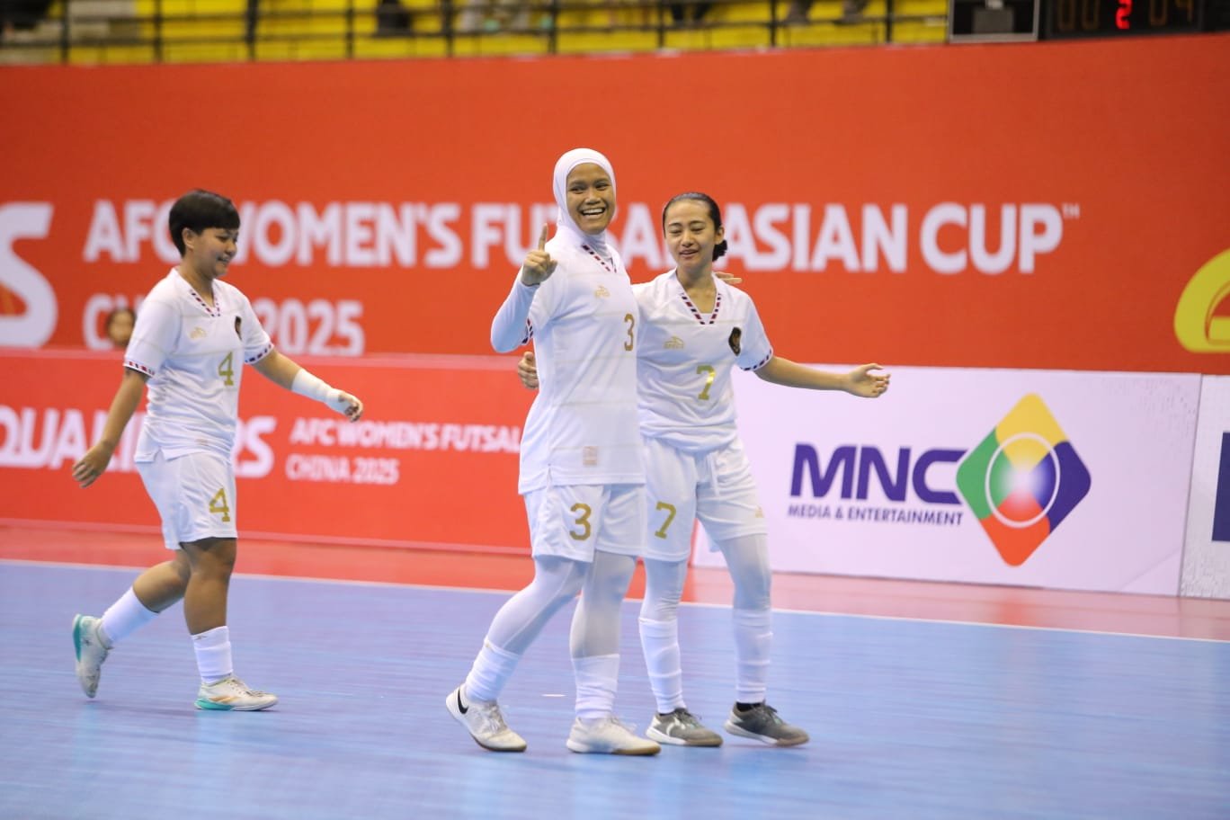 Timnas Futsal Putri Indonesia Amankan Tempat di Piala Asia 2025