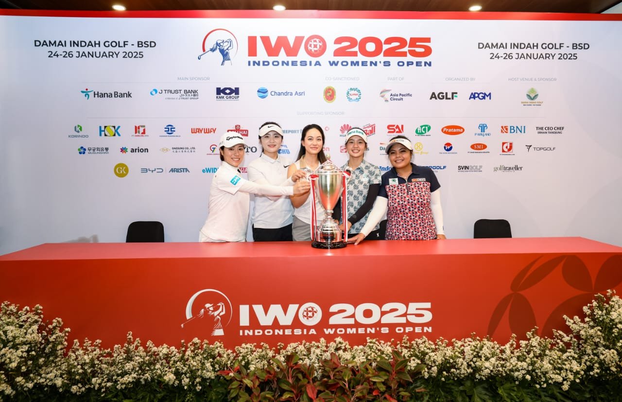 120 Pegolf Siap Perebutkan Gelar Juara Indonesia Women's Open 2025