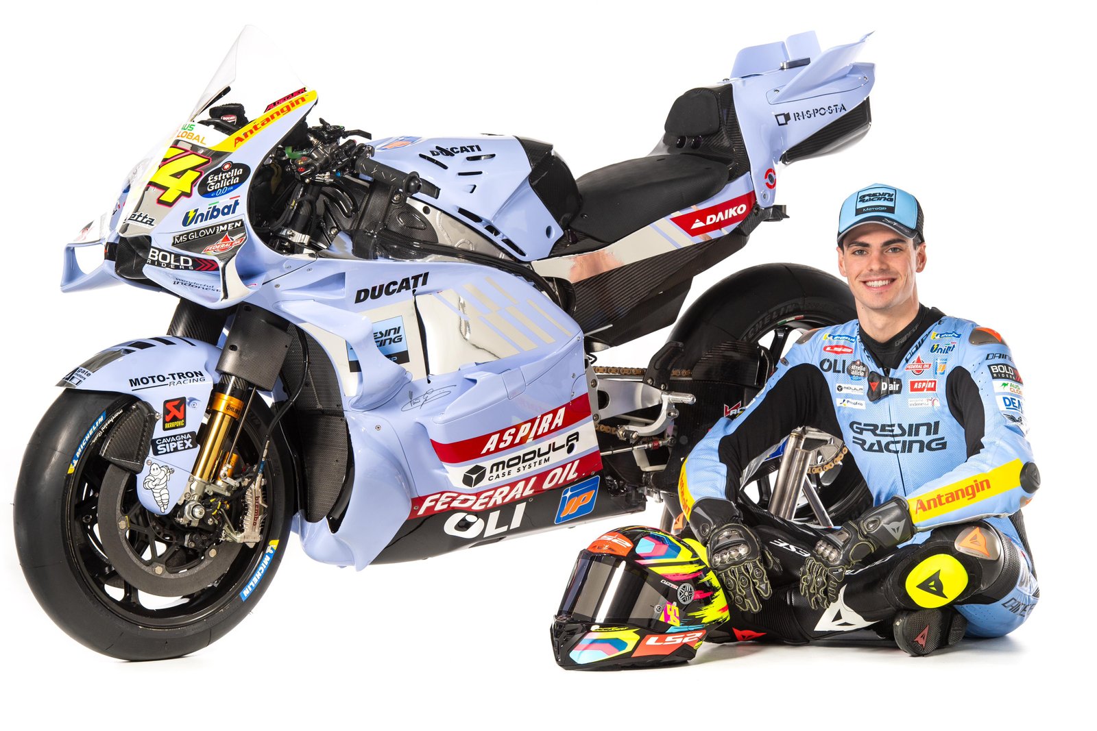 MotoGP 2025: Federal Oil dan Gresini Racing Kenalkan Pembalap Muda Bertalenta