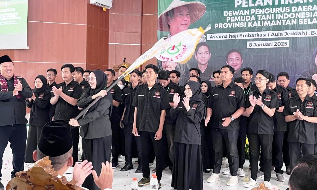 Resmi, DPD Pemuda Tani Indonesia Kalsel 2025-2030 Dilantik