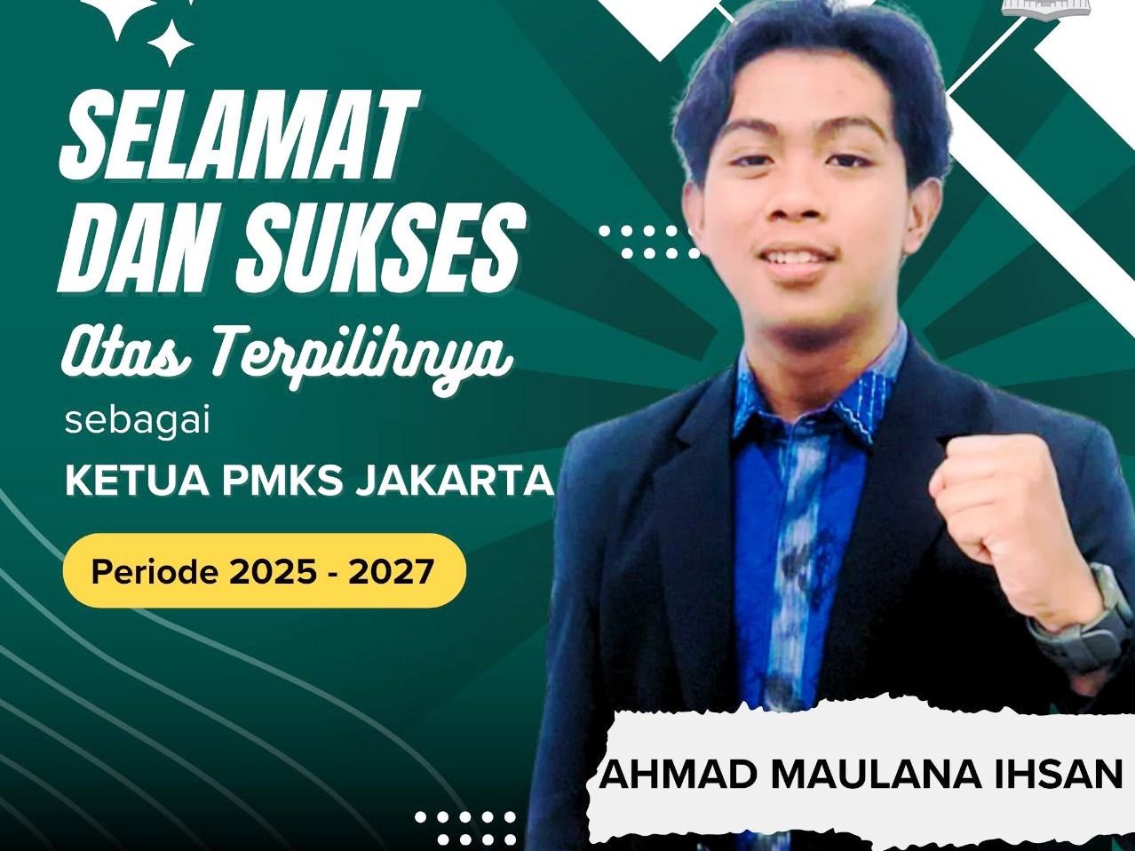 Mahasiswa Kalsel di Jakarta Punya Ketua Baru: Ahmad Maulana Ihsan