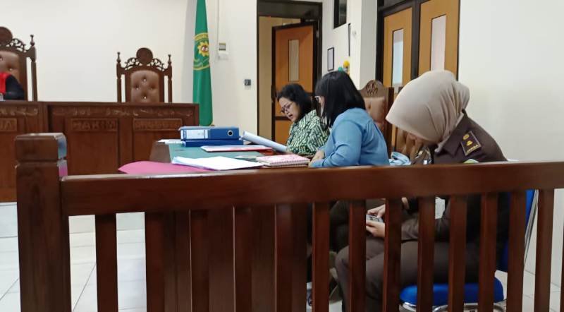 Tim hukum KPK memberikan jawaban atas gugatan yang dilayangkan MAKI terkait dugaan korupsi DAS Ampal Balikpapan. Foto: Ist