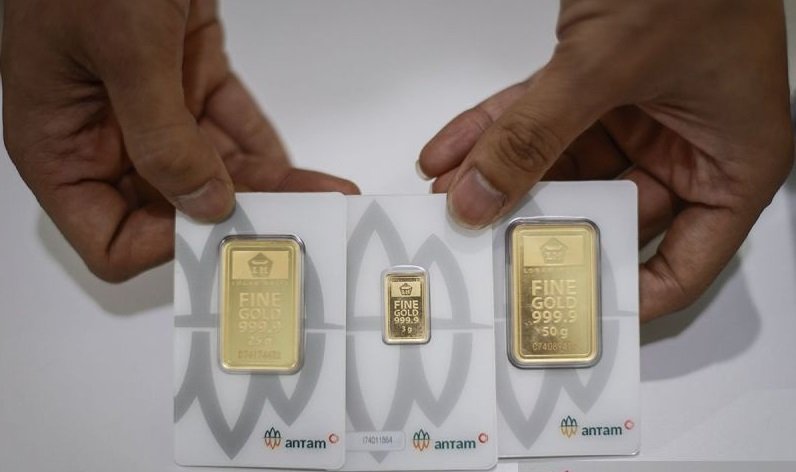 Harga Emas Antam Sabtu, Turun Tipis jadi Rp1.539 Juta per Gram