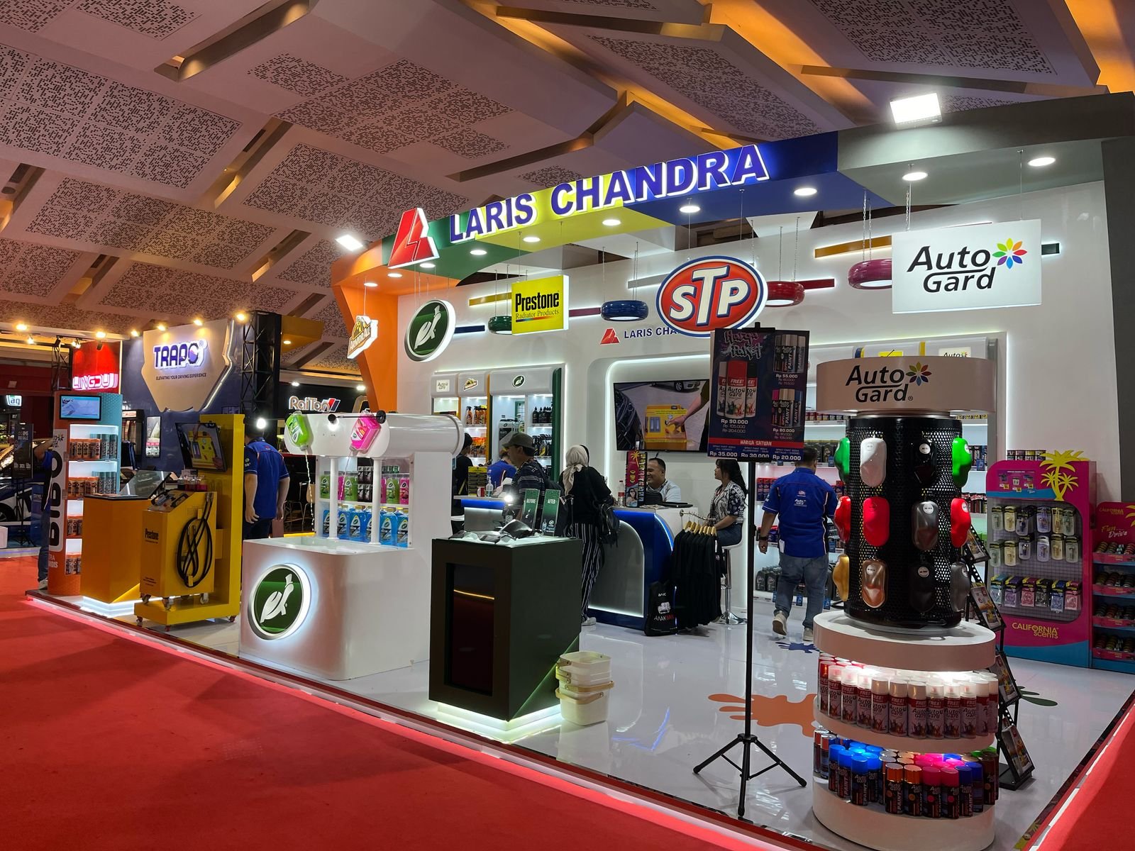 Laris Chandra meluncurkan tiga produk baru di IIMS 2025. Foto: apakabar.co.id/Farhan