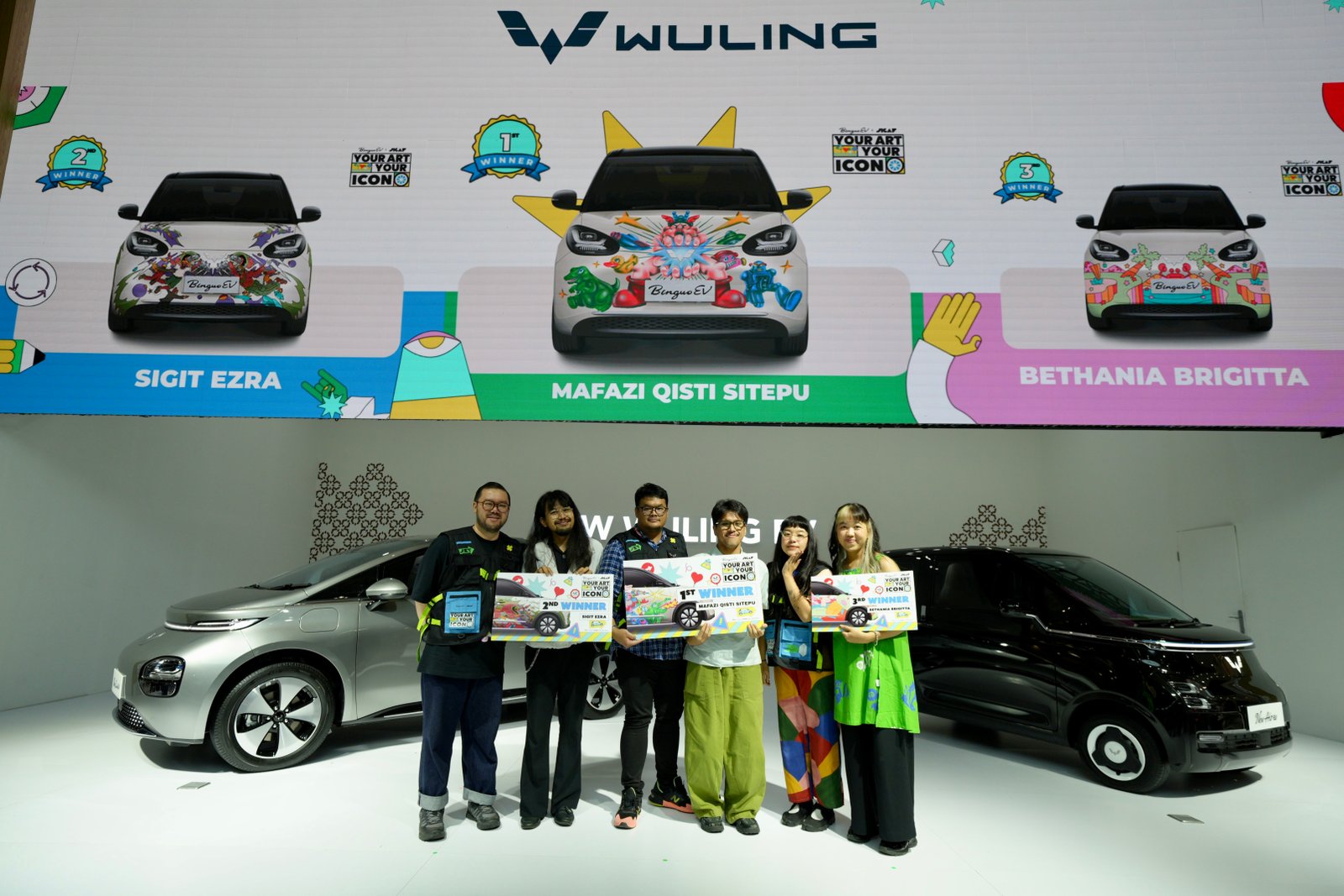 Wuling Bersama JICAF Umumkan Pemenang Kompetisi “Your Art Your Icon” di IIMS 2025