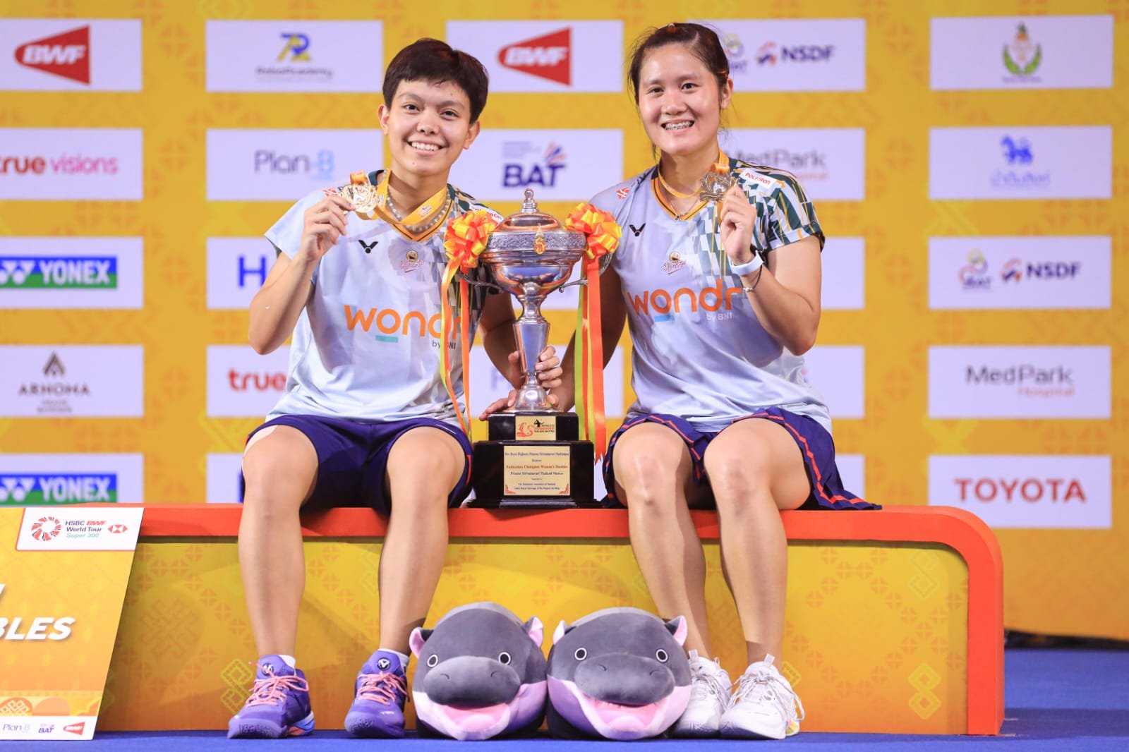 Lanny/Fadia Juara, Indonesia Rebut Satu Gelar di Thailand Masters 2025