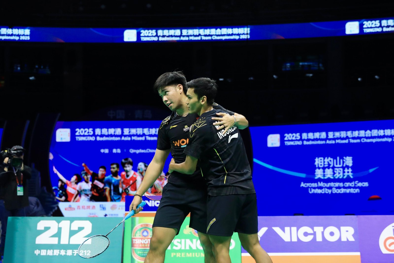 Ganda Putra Indonesia, Muhammad Shohibul Fikri/Daniel Marthin. Foto: PBSI 