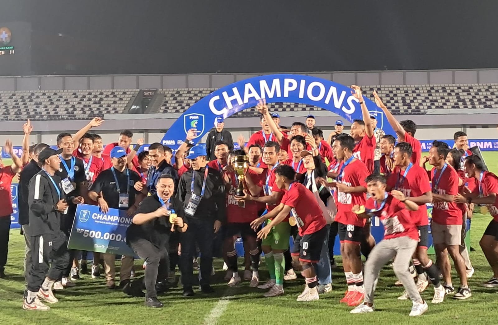 Sumut United Juara Liga 3 Usai Taklukkan Tornado FC 4-1 