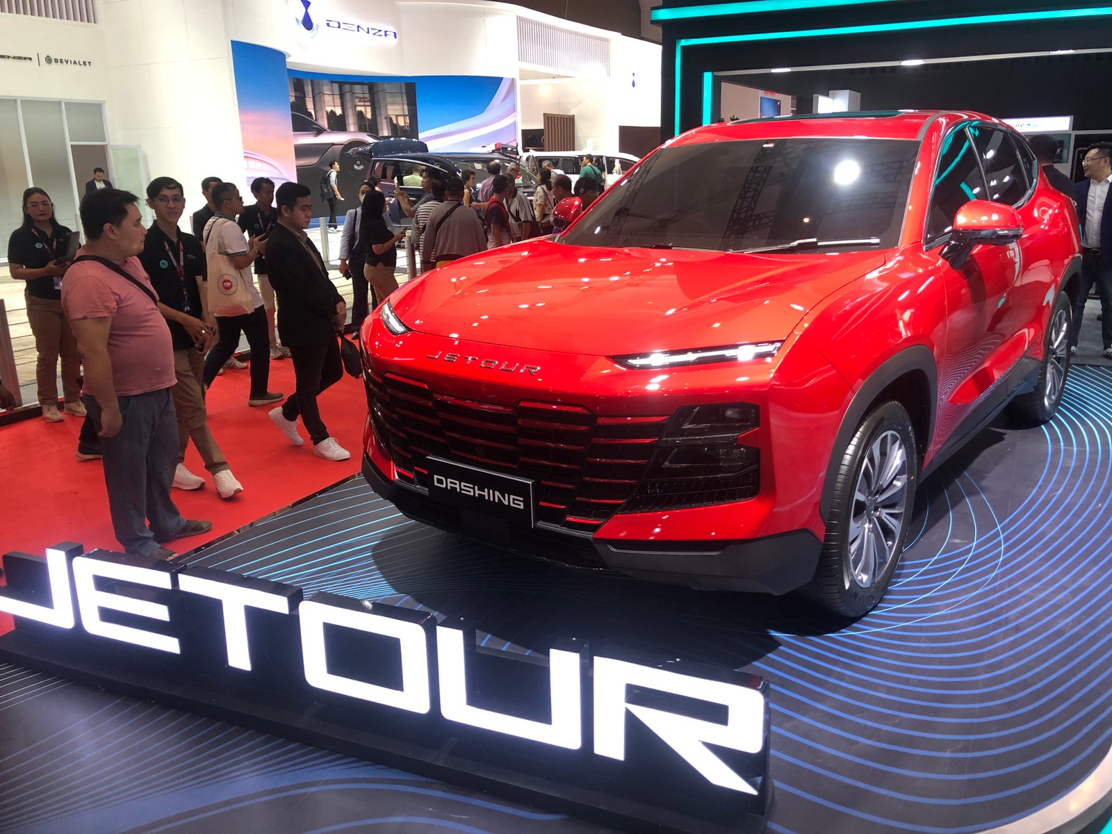 PT Jetour Motor Indonesia memperkenalkan tiga warna baru Jetour Dashing di IIMS 2025. Foto: apakabar.co.id/DF