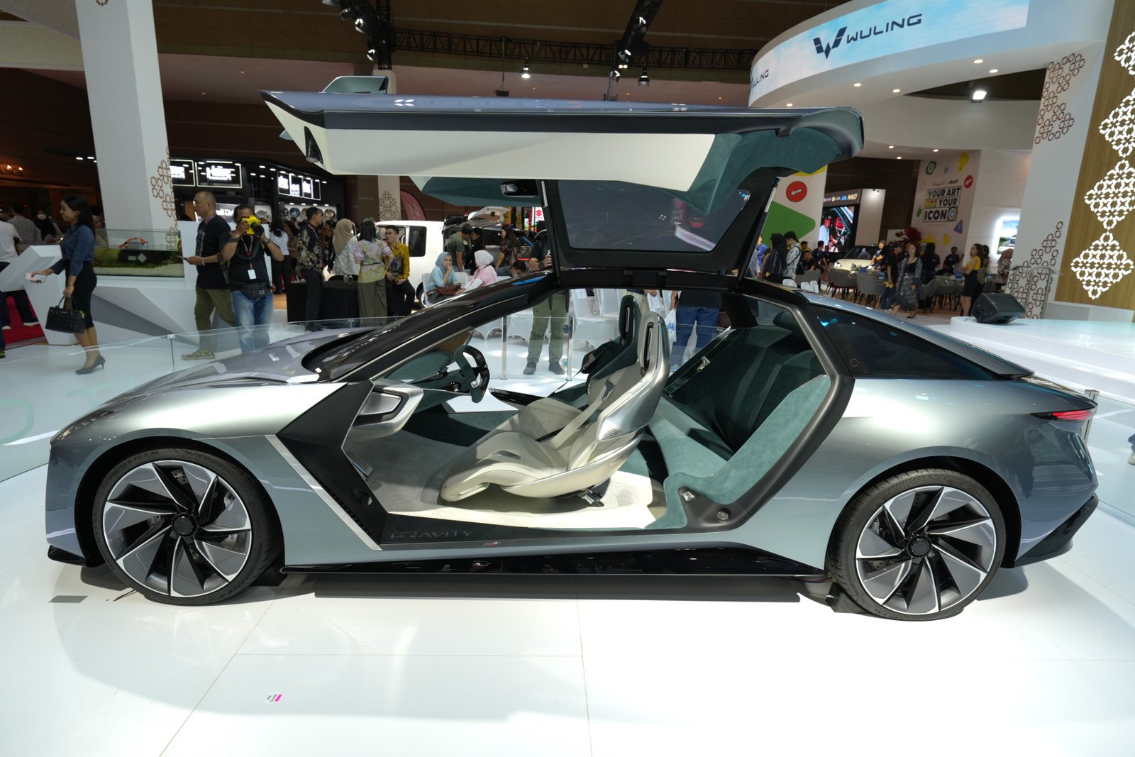 Light of ASEAN, mobil konsep dari Wuling turut hadir pada Booth Wuling di IIMS 2025. Foto: dok. Wuling