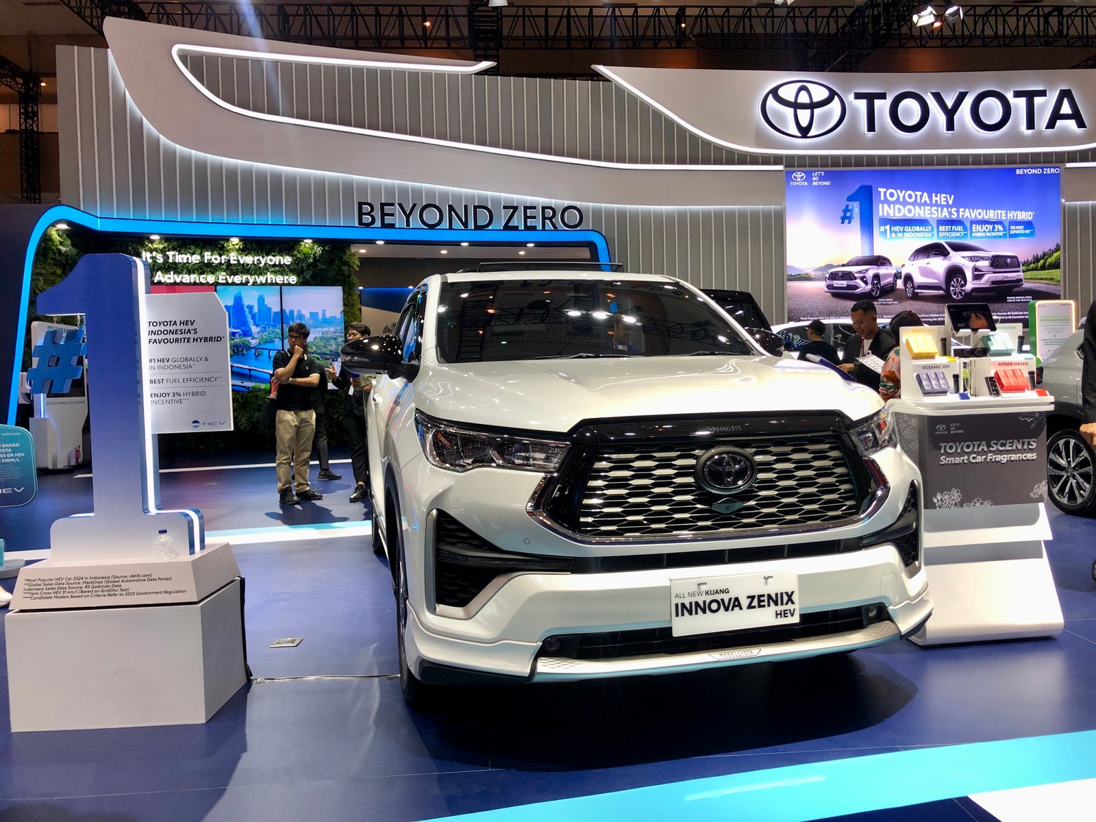 Mobil hybrid Toyota Kijang Innova Zenix dominasi penjualan TAM di IIMS 2025. Foto: apakabar.co.id/DF