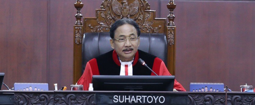 Ketua Mahkamah Konstitusi, Suhartoyo. foto-dok. MK