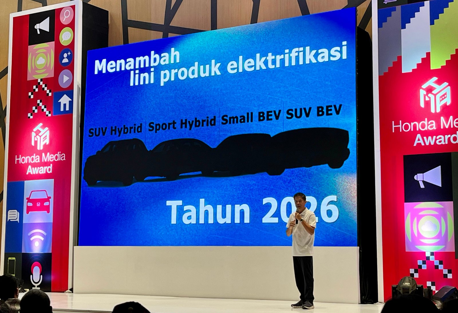 Bocoran lineup EV Honda di 2026, ada SUV BEV dan Sport Hybrid. Foto: apakabar.co.id/ Farhan