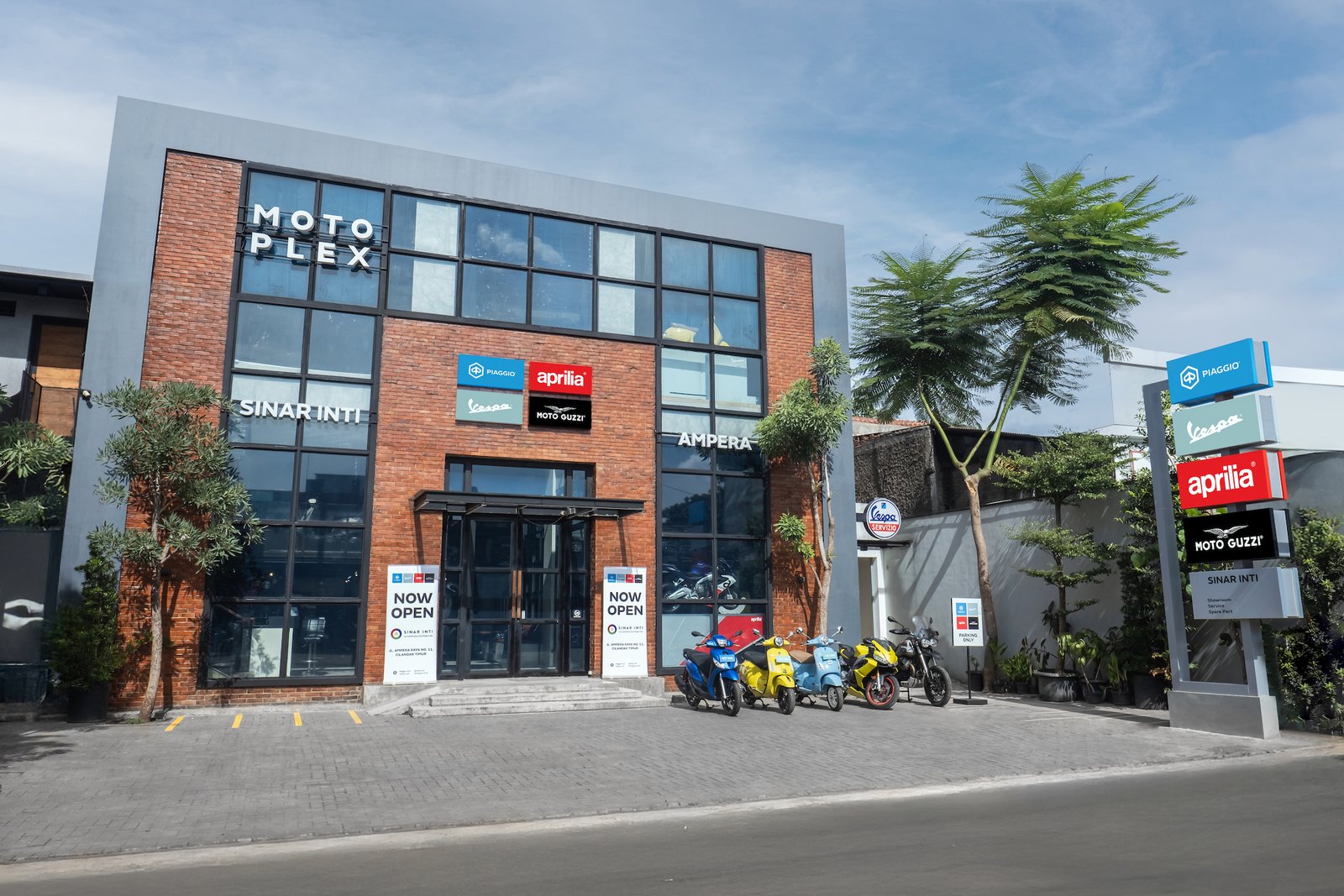 Dealer Motoplex Piaggio Group 4 Brand Ampera Jakarta. Foto: dok. PID