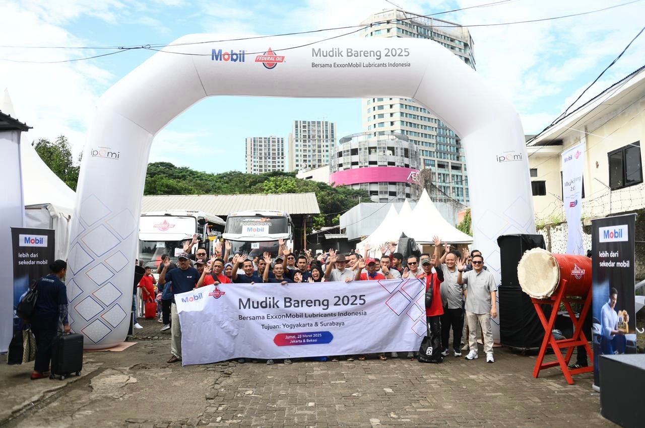 ExxonMobil Lubricants Indonesia Kembali Fasilitasi Mekanik Untuk Mudik Gratis Melalui Program Mudik Bareng 2025. Foto: dok. PT EMLI