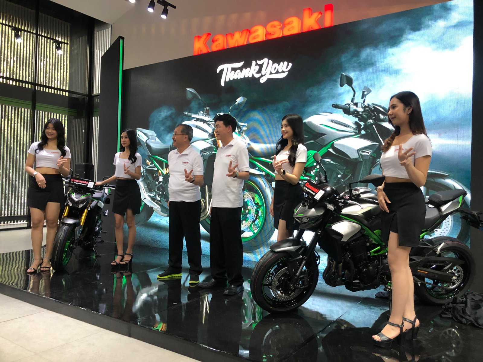 Kawasaki Indonesia resmi meluncurkan big bike Z900 dan Z 900 SE. Foto: apakabar.co.id/DF
