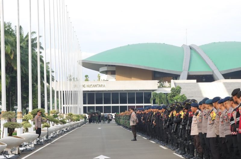 Pengamanan Ketat Aksi Demonstrasi di DPR RI, 5.021 Personel Dikerahkan