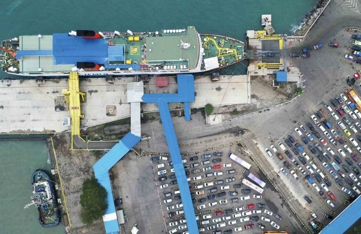 Setengah Juta Orang Menyeberang ke Sumatera Sampai H-4 Idulfitri