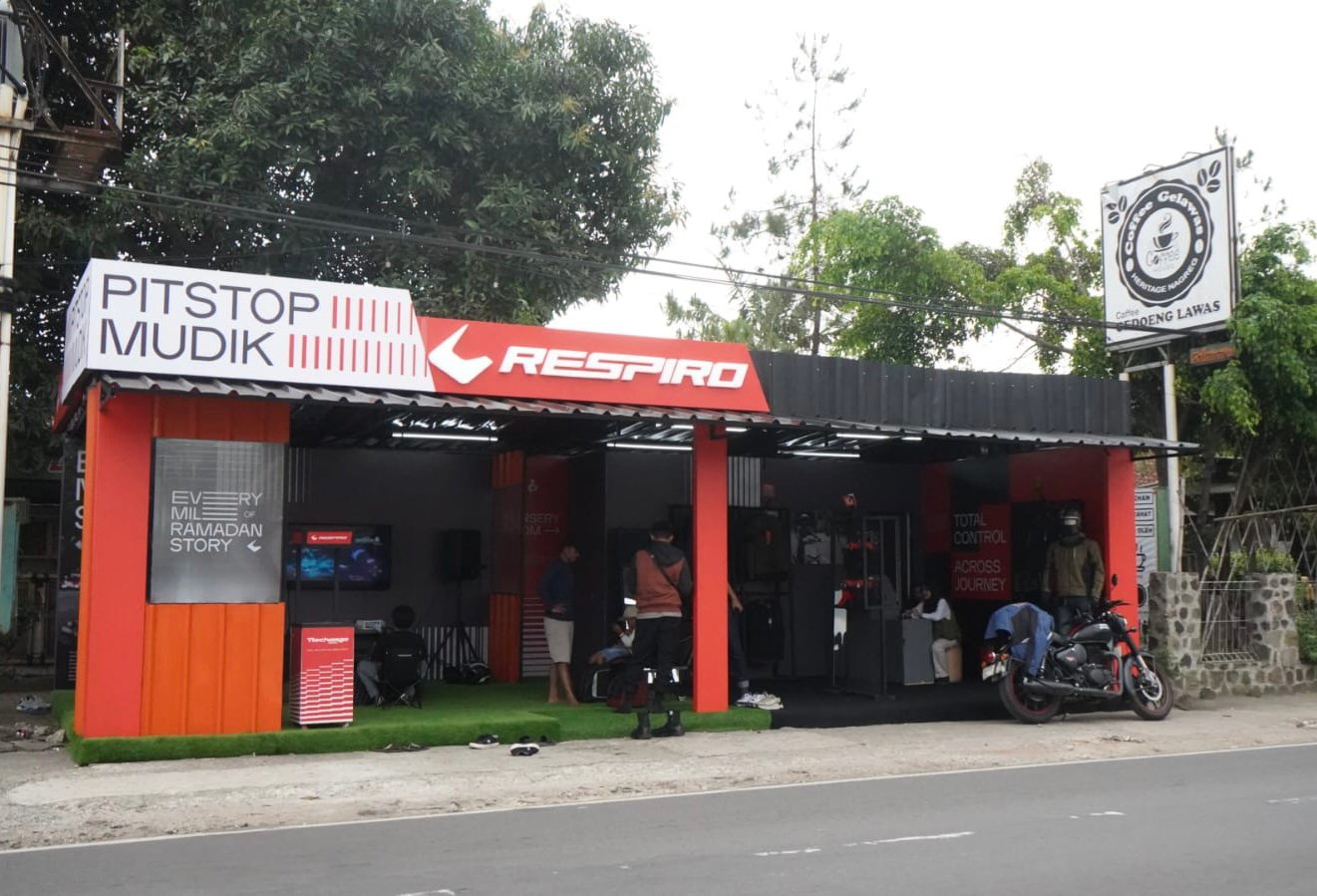 Pit Stop Mudik Respiro 2025 hadir di Nagrek, Jawa Barat. Foto: dok. Respiro