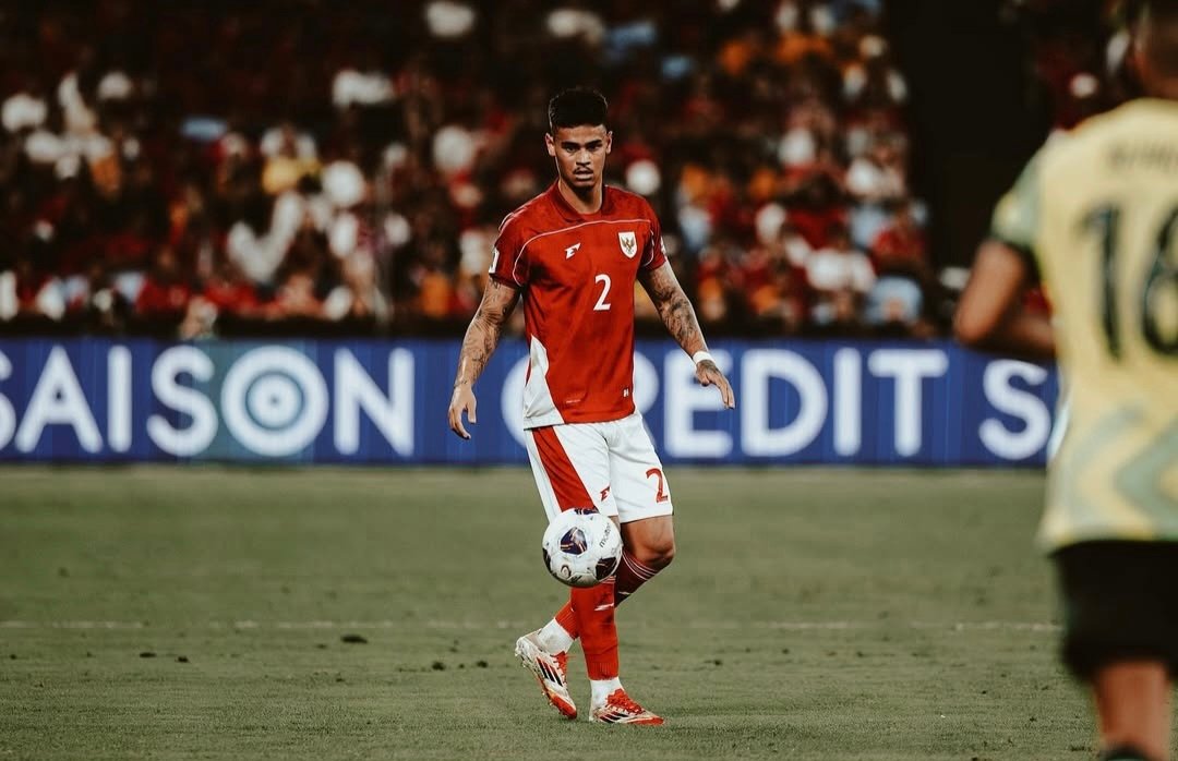 Pemain timnas Indonesia, Mees Hilgers. Foto: PSSI