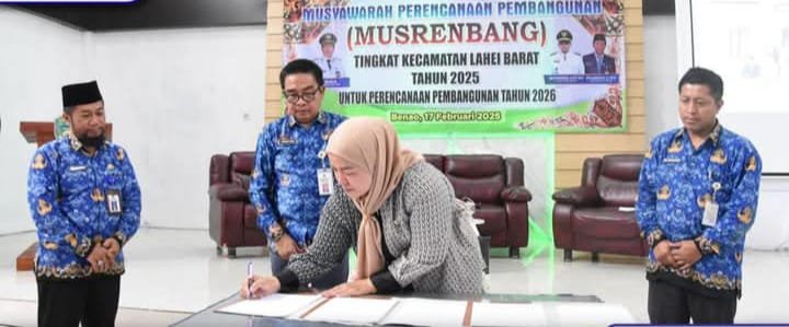 Waket II DPRD Barut Hadiri Musrenbang Tingkat Kecamatan di Lahei Barat