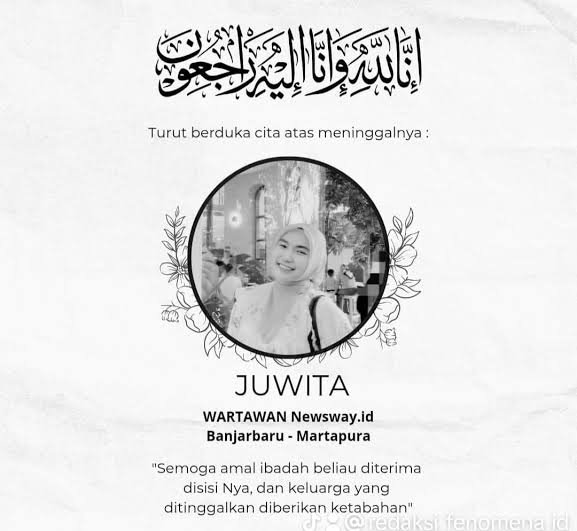 Pinta Keluarga Wartawati Banjarbaru Juwita yang Dihabisi TNI AL 