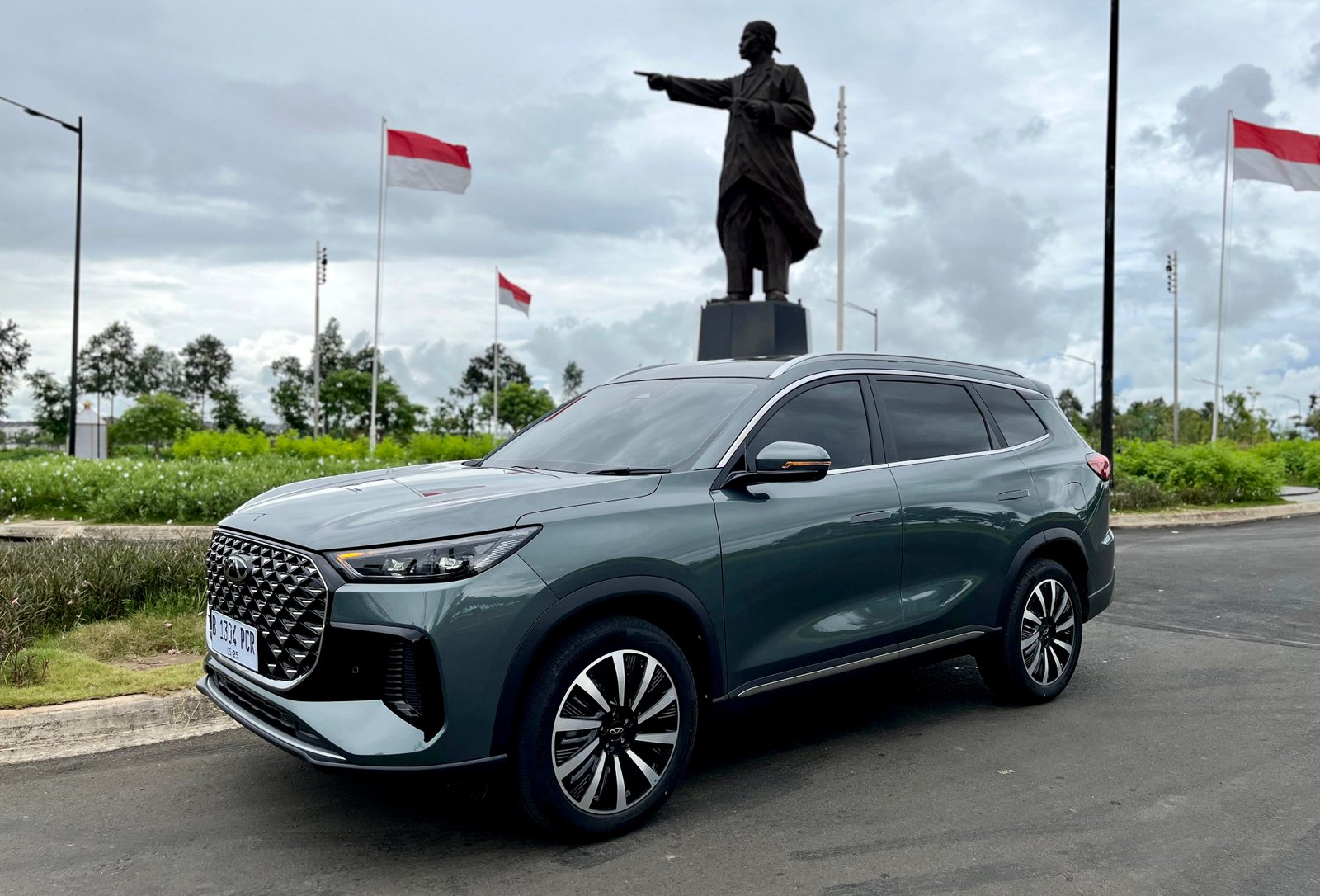 Menjajal impresi Chery Tiggo 8 CSH. Foto: apakabar.co.id/Farhan