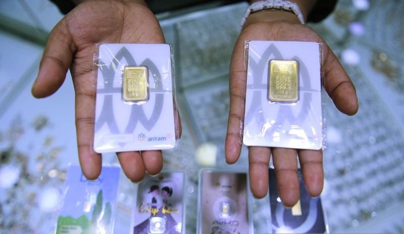 Harga Emas Antam Naik jadi Rp1,777 Juta per Gram