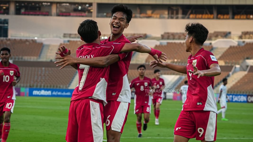 Timnas Indonesia U-17 Menggila di Piala Asia 2025, Lolos 8 Besar dan Amankan Tiket Piala Dunia