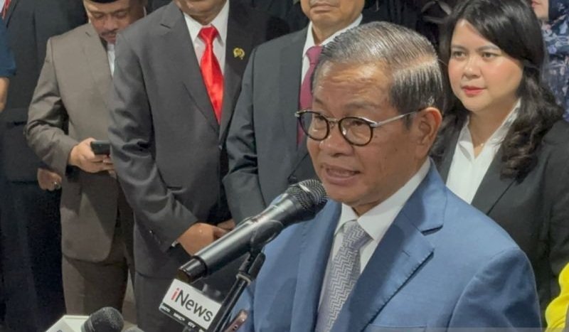 Gubernur DKI Jakarta Pramono Anung Wibowo saat dijumpai usai Rapat Paripurna di Gedung DPRD DKI Jakarta, Rabu (9/4/2025). Foto: ANTARA