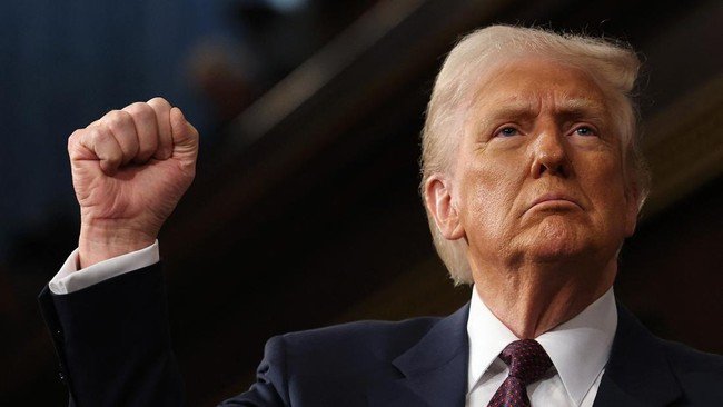 Presiden Amerika Serikat Donald Trump. Foto: 
Getty Images via AFP/WIN MCNAMEE