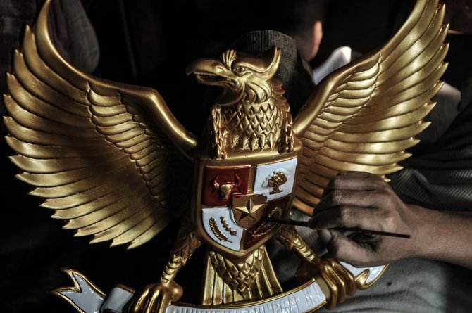 Garuda Pancasila. Foto via Merdeka.com