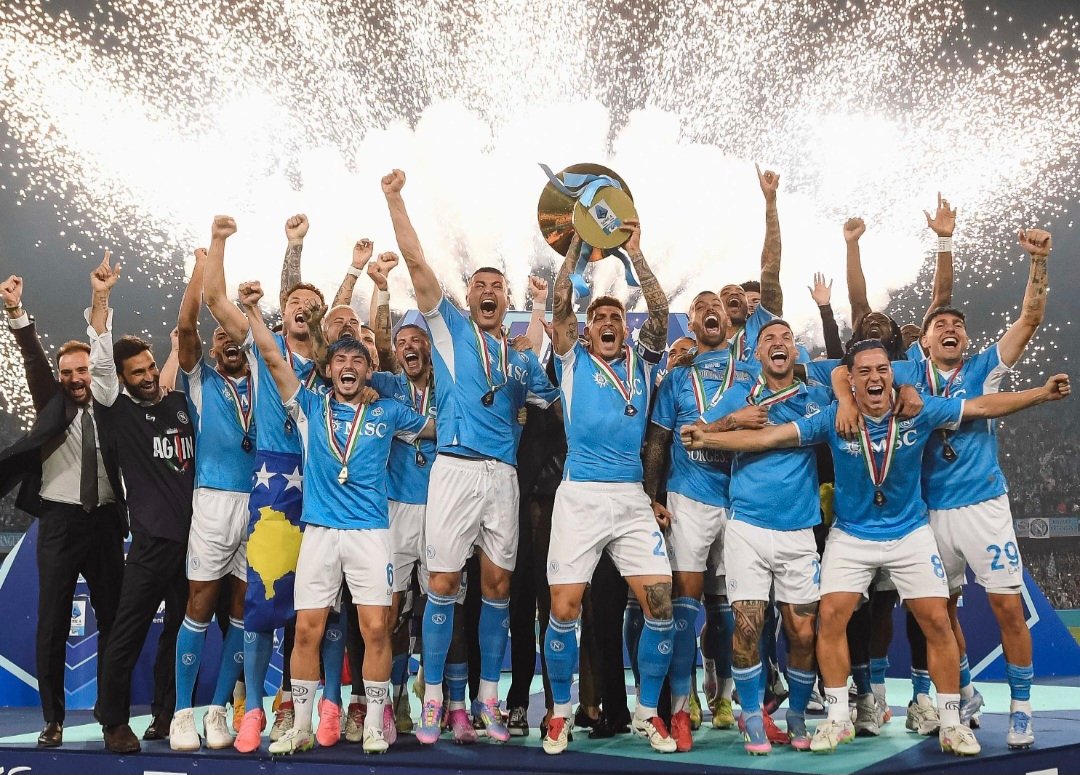 Napoli Juara Serie A Liga Italia, Conte Samai Rekor Capello