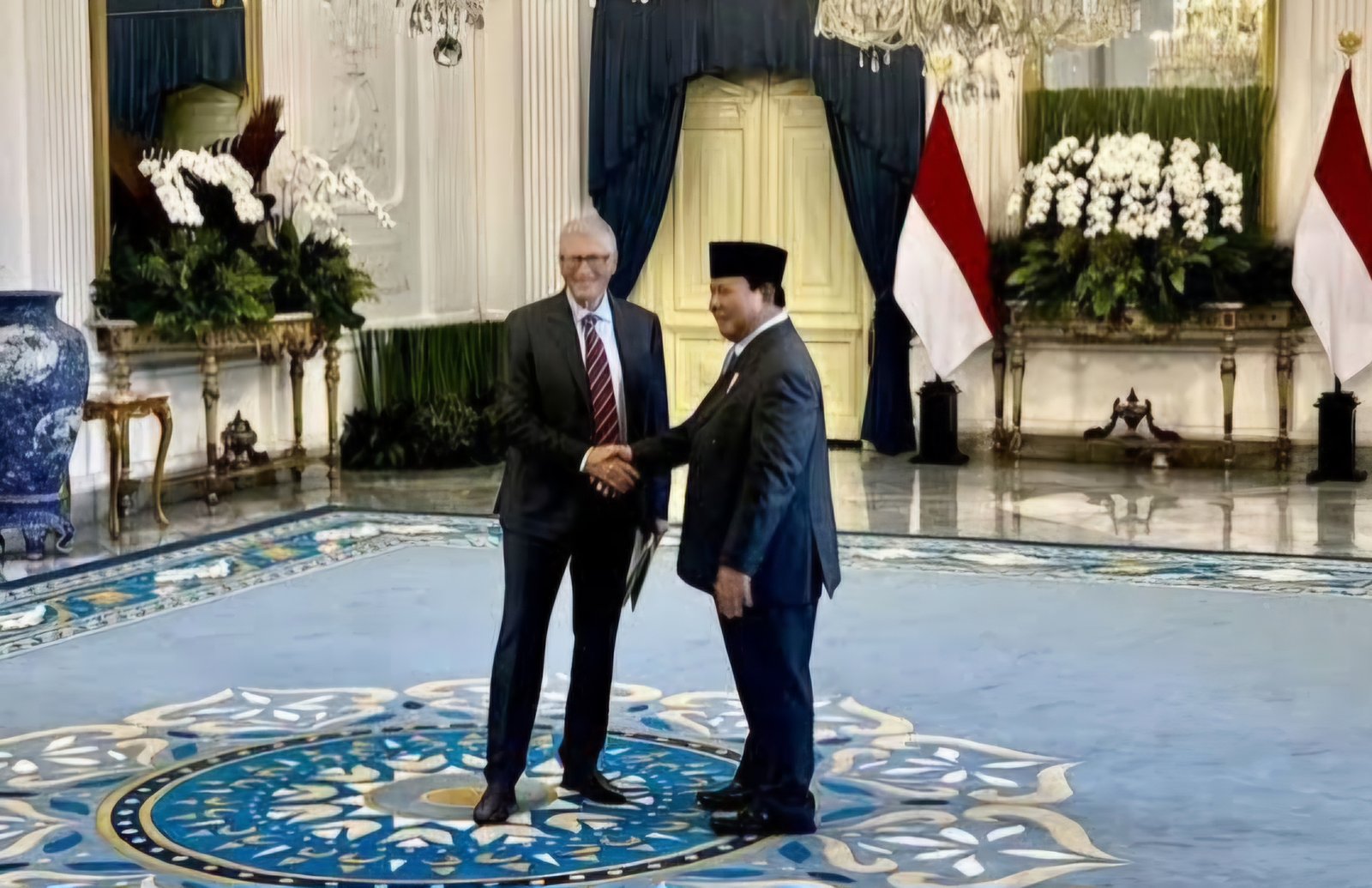 Bill Gates Temui Presiden Prabowo, Bahas Isu Global