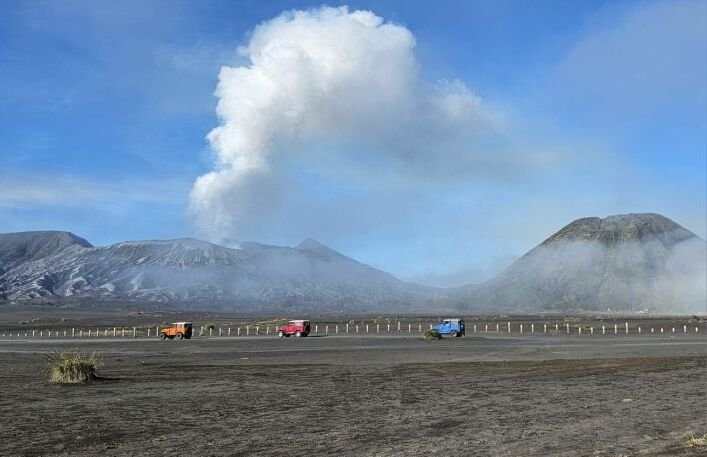 Libur Panjang, TNBTS Catat 11.735 Wisatawan Kunjungi Bromo
