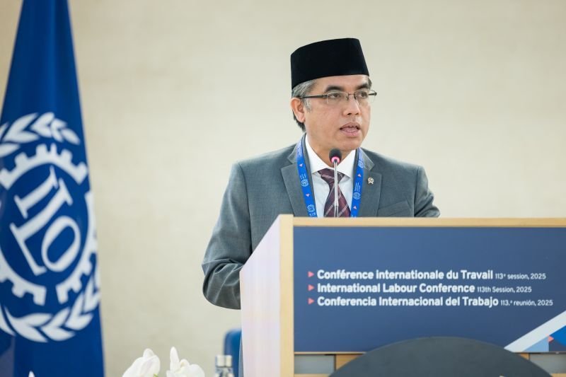 Menaker Tekankan Keadilan dan Perlindungan Kerja di ILC Jenewa