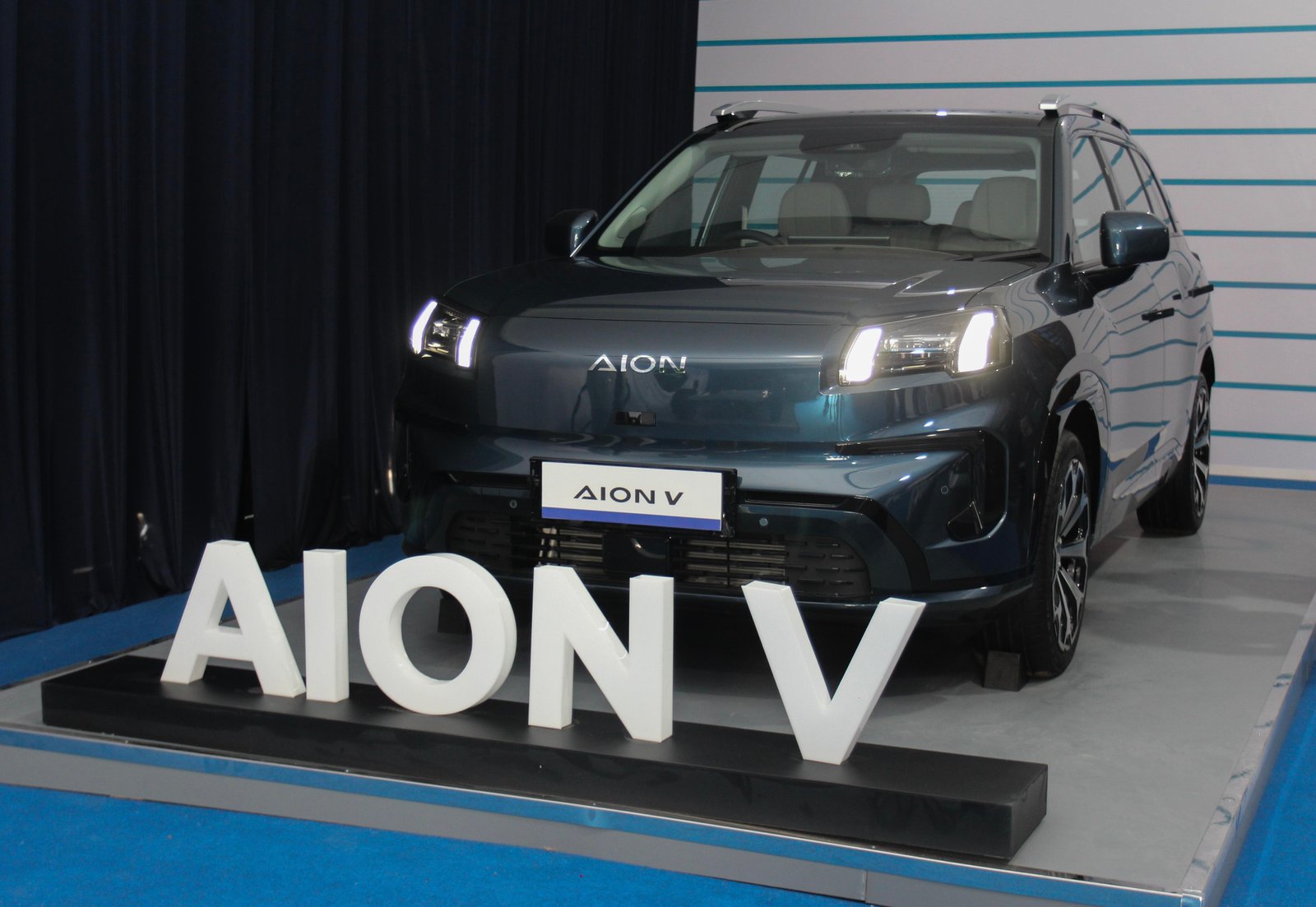 Aion V sudah dirakit lokal di Indonesia. Foto: dok. Aion