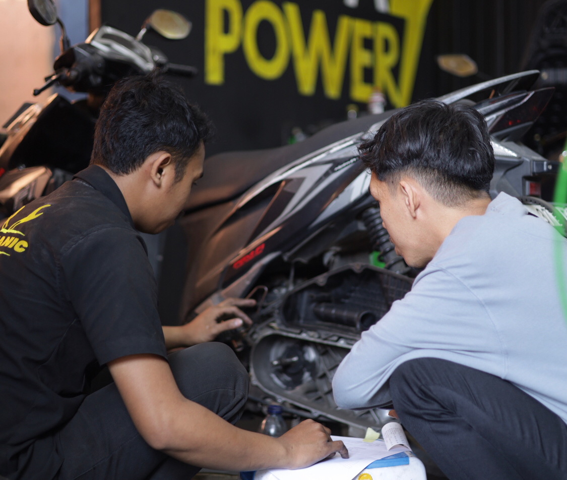 Bengkel Skutik Art N Speed tawarkan Paket Riding Nyaman untuk pengguna motor matic. Foto: dok. Ist