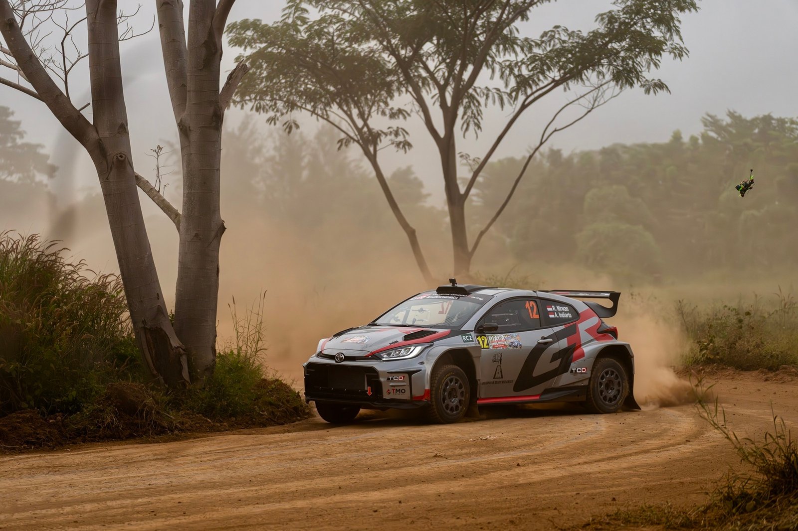 Debut Manis GR Yaris Rally2 Hasilkan Podium Pertama Kejurnas Sprint Rally 2025 Seri ke-3