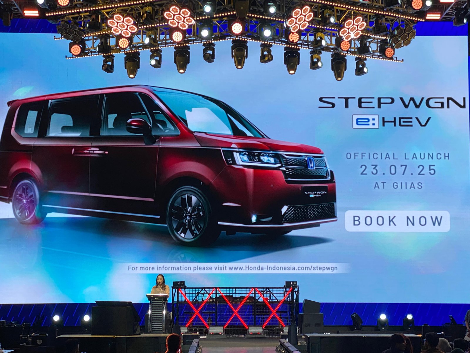 Honda akan merilis Step WGN e:HEV di GIIAS 2025. Foto: apakabar.co.id/Farhan