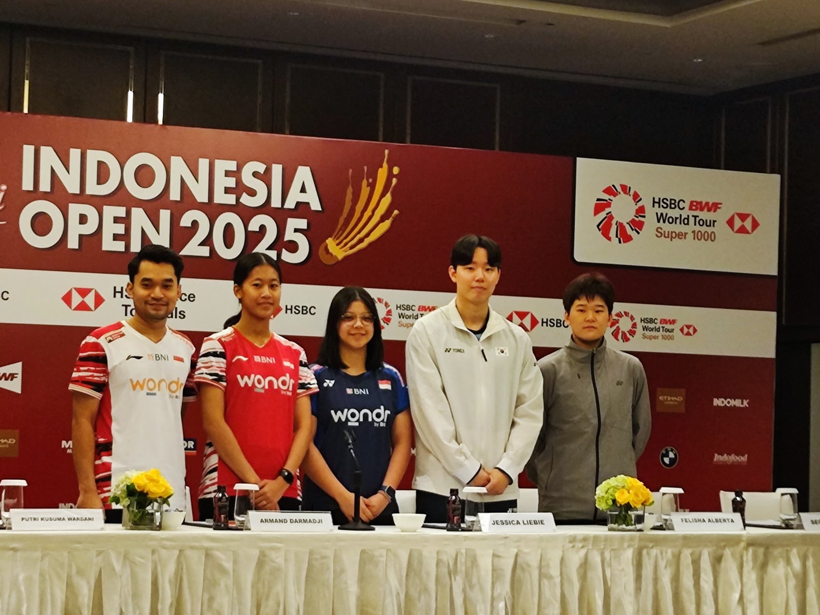 PBSI Andalkan Jonatan dan Ganda Putra di Indonesia Open 2025 